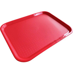 Serviertablett PP 34,1x26,2cm rot