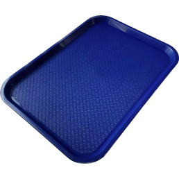 Serviertablett PP 41,5x31cm dunkelblau
