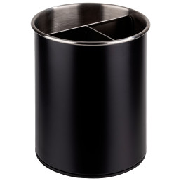 Besteckbehälter, drehbar, Ø 13cm, Edelstahl