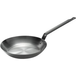 Eisenpfanne, schwer, flach Ø 20cm