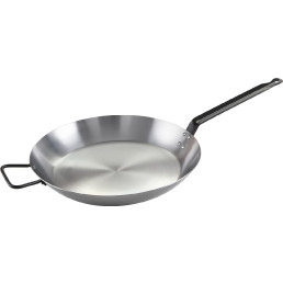 Eisenpfanne, schwer, flach Ø 36cm