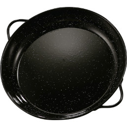 Servierpfanne Stahl, schwarz emailliert Ø 20cm