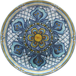 Porzellanserie "Positano" Teller, flach