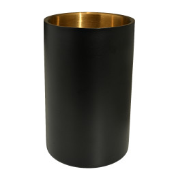 Rooftop schwarz-gold Sekt- und Weinkühler