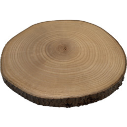 Rindenholzbrett rund Ø 28-30 cm