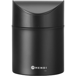 Tischabfallbehälter schwarz