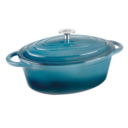 Kasserole mit Deckel oval 4l ocean