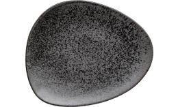 Porzellanserie „Ebony" Teller flach 30,6x26cm