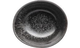 Porzellanserie „Ebony" Schale 12,5x10,5cm