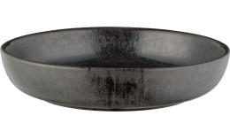 Porzellanserie „Ebony" Teller tief rund Ø21cm