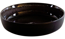 Porzellanserie "Spices" Black Pepper Schale Ø19cm