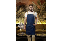 Latzschürze Denim Urban-Style