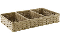Besteckkorb GN 1/1, beige, Polyrattan