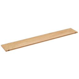 Buffet-Präsentation "OAK" Holzplatte 12x80x1,5cm Eiche