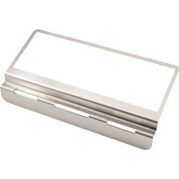 Schneidstation "CentPro" Halterahmen, Display hinten quer, Edelstahl