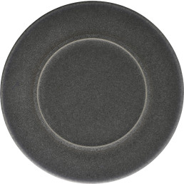 Steinzeugserie "Urban Calm" grau Teller flach 22cm