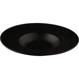 Porzellanserie "Lavanit" schwarz Pastateller
