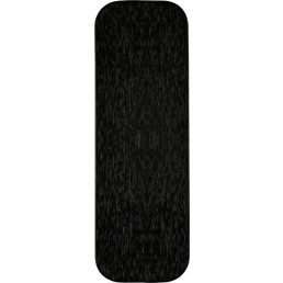 Porzellanserie "Lavanit" schwarz Platte rechteckig 25,1x8,5x1,1cm