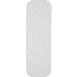 Porzellanserie "Lavanit" weiß Platte rechteckig 25,1x8,5x1,1cm