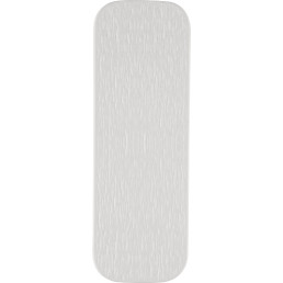 Porzellanserie "Lavanit" weiß Platte rechteckig 30x10x1,1cm