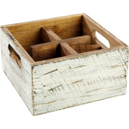 Tischbox "Vintage" 4 Fächer