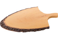 Rindenholzbrett mit Griff 50 x 25 cm