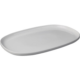 Porzellanserie "Skagen" High Alumina Platte 30,0x20,0 cm, weiß