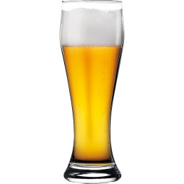 Weizenbierglas 0,3 l mit Füllstrich