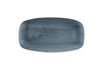 Stonecast, Teller Chefs rechteckig 355 x 189 mm Blueberry
