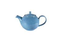 Stonecast, Kaffee- / Teekanne 105 mm hoch / 0,43 l Cornflower Blue