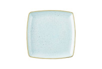 Stonecast, Teller tief quadratisch 268 x 268 mm Duck Duck Egg Blue