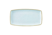 Stonecast, Teller rechteckig 345 x 185 mm Duck Egg Blue