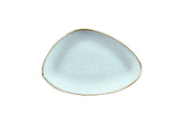 Stonecast, Teller Chefs dreieckig 305 x 205 mm Duck Egg Blue