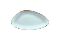 Stonecast, Teller Chefs dreieckig 356 x 188 mm Duck Egg Blue