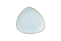 Stonecast, Teller Lotus dreieckig ø 265 mm Duck Egg Blue