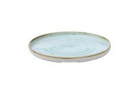 Stonecast, Teller Chefs flach mit Steilrand ø 260 mm Duck Egg Blue