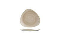 Stonecast, Teller Lotus dreieckig ø 192 mm Nutmeg Cream