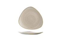 Stonecast, Teller Lotus dreieckig ø 229 mm Nutmeg Cream