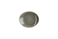 Stonecast, Coupeteller Orbit oval 192 x 160 mm Peppercorn Grey