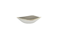 Stonecast, Bowl Lotus dreieckig 235 mm / 0,60 l Peppercorn Grey