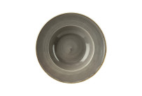 Stonecast, Teller tief mit breiter Fahne Profile ø 280 mm / 0,47 l Peppercorn Grey