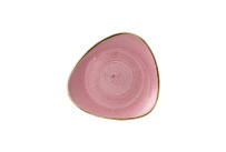 Stonecast, Teller Lotus dreieckig 229 mm Petal Pink