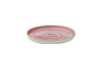 Stonecast, Teller Chefs flach mit Steilrand ø 210 mm Petal Pink