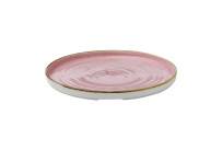 Stonecast, Teller Chefs flach mit Steilrand ø 260 mm Petal Pink