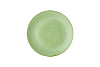 Stonecast, Coupteller flach ø 260 mm Sage Green