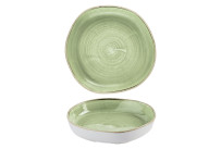 Stonecast, Teller tief mit Steilrand Organic ø 230 mm Sage Green