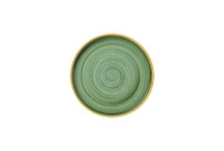 Stonecast, Teller Chefs Walled ø 210 mm Samphire Green