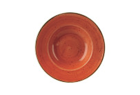 Stonecast, Teller tief mit breiter Fahne Profile ø 280 mm / 0,47 l Spiced Orange