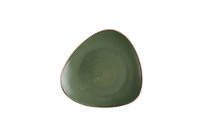 Stonecast, Teller dreieckig 229 mm Sorrel Green