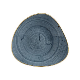 Stonecast, Bowl flach dreieckig 272 x 267 mm Blueberry